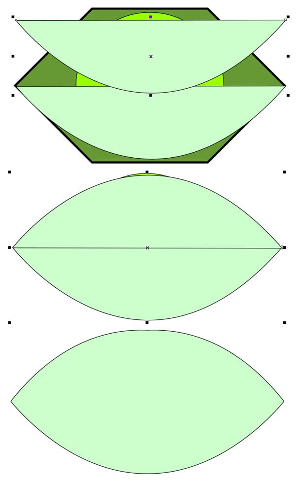 Create the eye shape