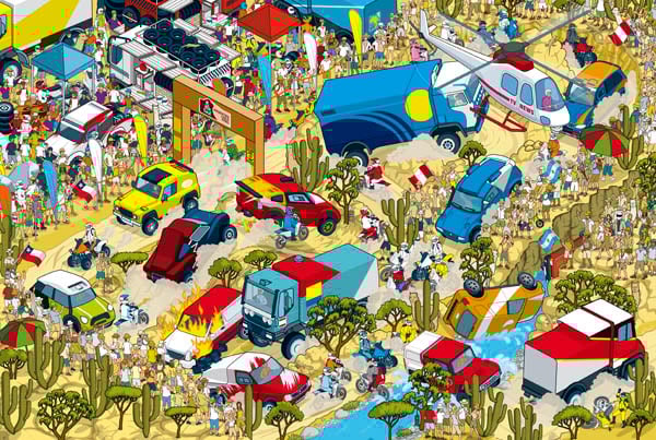 Wheres Stig Dakar rally