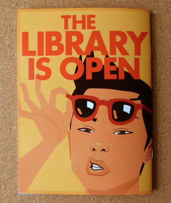 The back cover of one of Chads books