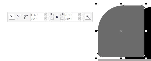 alter your corner radii