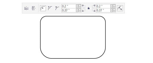 draw a rounded rectangle
