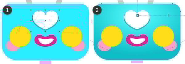 apply a fill to the head