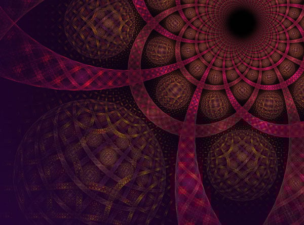 Colleen Fadgen shared one of her gorgeous fractal tile results from a tutorial by Stan Ragets