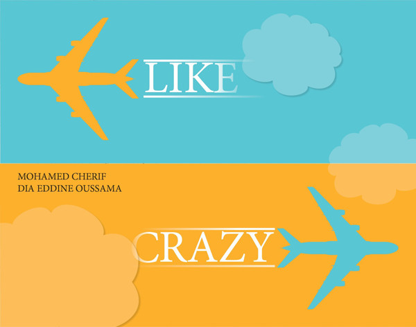 Dia Eddine Mohamed Cherif commented with their own take on an indie movie poster design from a tutorial by Grace Fussell