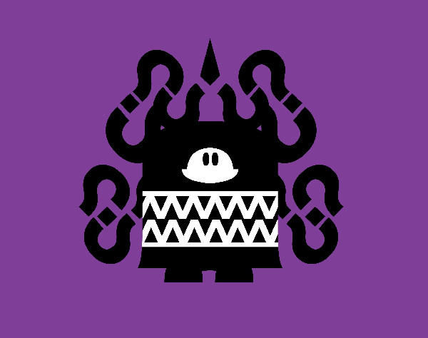 User shereenty shared their version of a delightful typeface character in the comment section of a tutorial by Julian Dorado