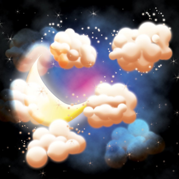 User Samantha put her own spin on this fantastical night sky design from a tutorial by Fabio Sasso