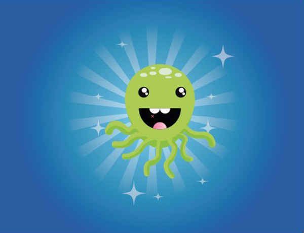 Nat shared their fantastic result from a octopus character tutorial by Ryan Putnam