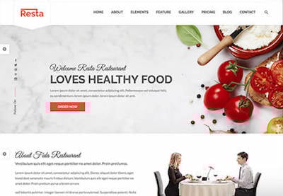 Cómo crear sitios web para restaurantes con plantillas en HTML5