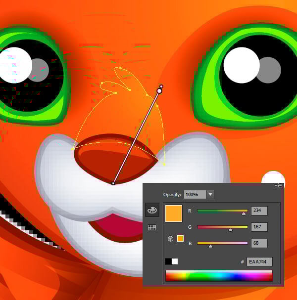 Adding Fur to the Nose