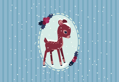 How to Create a Vintage Seasonal Greeting Card in Adobe Illustrator