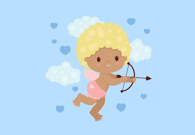 Cómo Crear una Ilustración de Cupido del Día de San Valentín en Adobe Illustrator