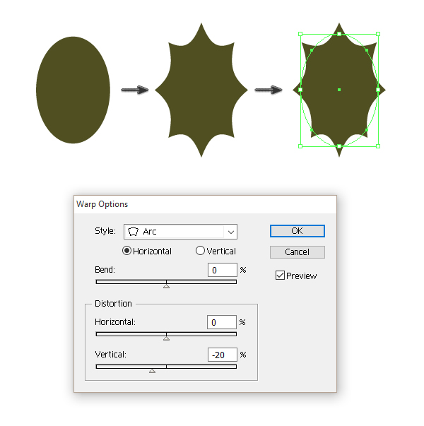creating the green leaf 2