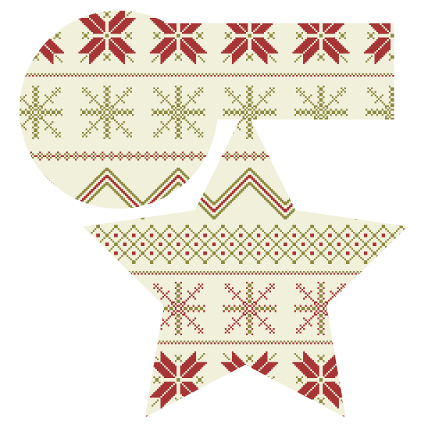 drawing basic shapes using the created pattern