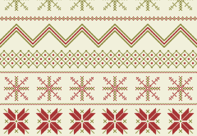 Como crear un patrón invernal en Adobe Illustrator