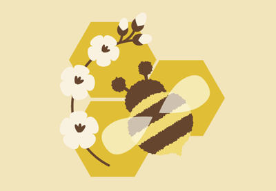 How to Create a Honeybee on a Honeycomb in Adobe Illustrator