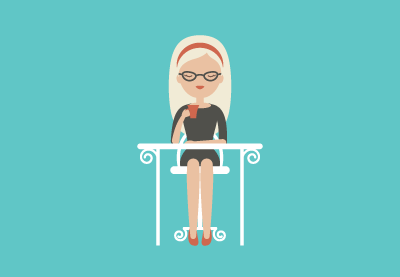 Cómo Crear una Ilustración de Relajación con Café en Adobe Illustrator