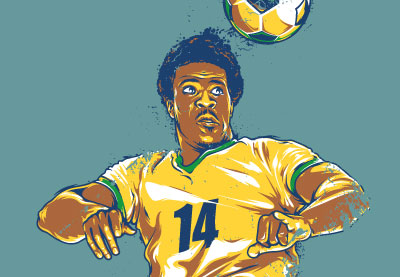 Create a Retro Footballer in Adobe Illustrator for the World Cup