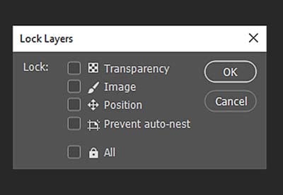 Cómo desbloquear una capa en Photoshop