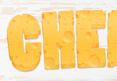 Cara Membuat Efek Teks Keju di Adobe Photoshop