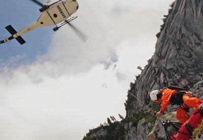 Shooting a Helicopter Search and Rescue Mission Team