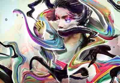 How to Create an Abstract, Psychedelic Portrait Photo Manipulation in Photoshop