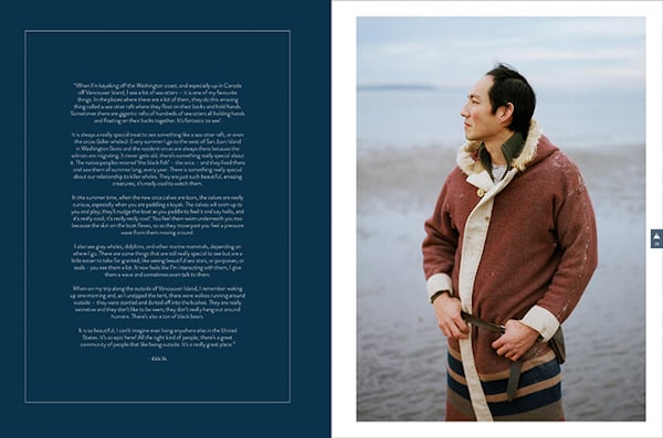 Spread from Another Escape Magazine a portrait