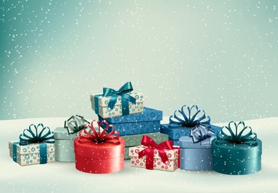 How to Draw Christmas Presents in the Snow in Adobe Illustrator