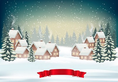 Crear un Diseño de Fondo Navideño con Mallas en Adobe Illustrator