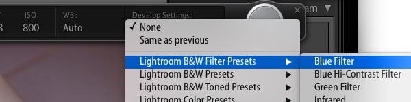 Tethered Capture Preset