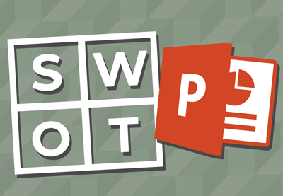 Cara Membuat Slide Analisis SWOT PowerPoint Dengan Template PPT