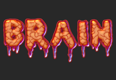 Cómo crear un efecto de texto de cerebro en Adobe Photoshop