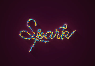 How to Create a Colorful, Sparkly Text Effect in Adobe Illustrator