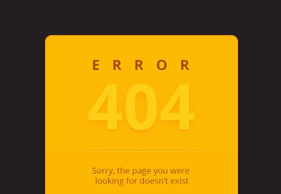 How to Create a 404 Error Page in Adobe Illustrator