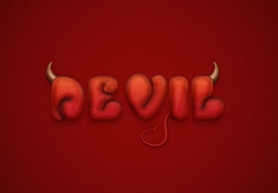 Create a Devilish Text Effect in Adobe Illustrator