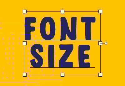 How to Adjust the Font Size in Illustrator