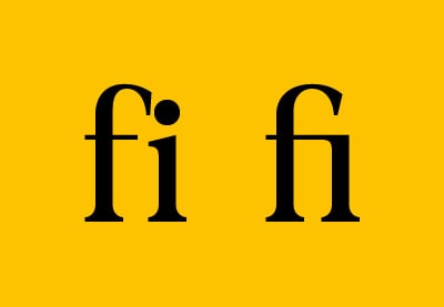 How to Turn Off Ligatures in Illustrator