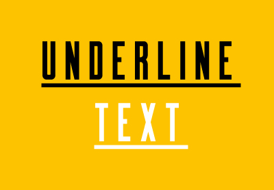 How to Underline Text in Illustrator