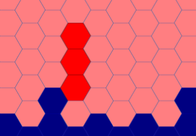 Introducción a las coordenadas axiales para juegos hexagonales basados en fichas
