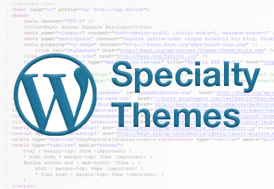 The Curious Case of Specialty Themes