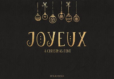 42 beste Schriftarten für Weihnachten