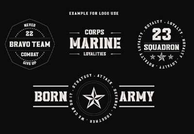 Las 34 mejores fuentes militares (Plantilla de fuentes del Ejército)