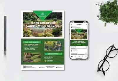 42 Best Landscaping Flyer Templates (Landscaping Flyer Ideas & Examples)
