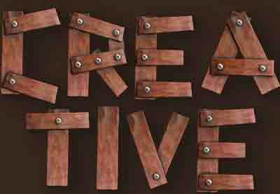 17 letras de madera (de tablones, troncos, talladas y más)