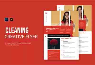 45 Best Cleaning Flyer Templates (Business Flyer Designs and Examples)
