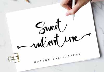 35 Best Fonts for Valentine's Day (Cute Script and Heart Fonts)