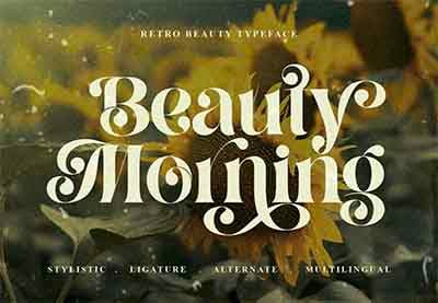 40 Best Curvy Fonts (Curved Letter Fonts)