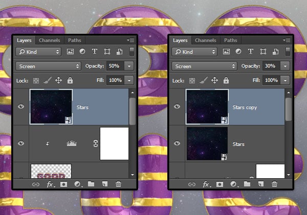 Add the Stars Texture