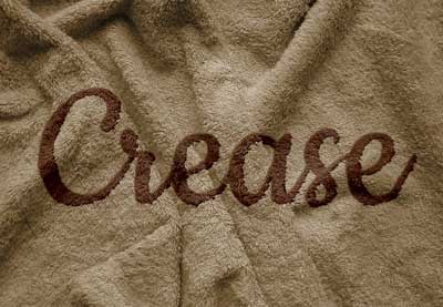 Cómo Crear un Realista Efecto de Texto Arrugado Usando el Filtro Desplazar