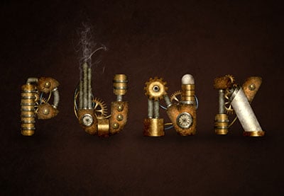 Cómo Crear un Efecto de Texto Inspirado en Steampunk en Adobe Photoshop