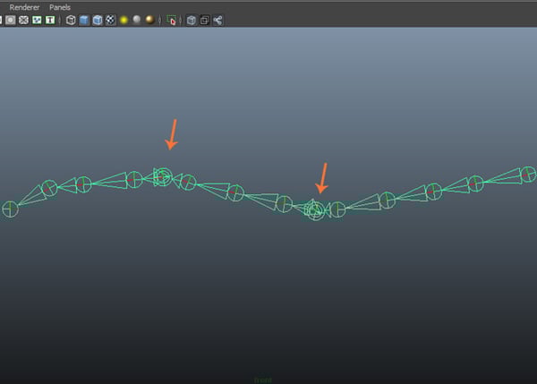 Insert all section joints roots